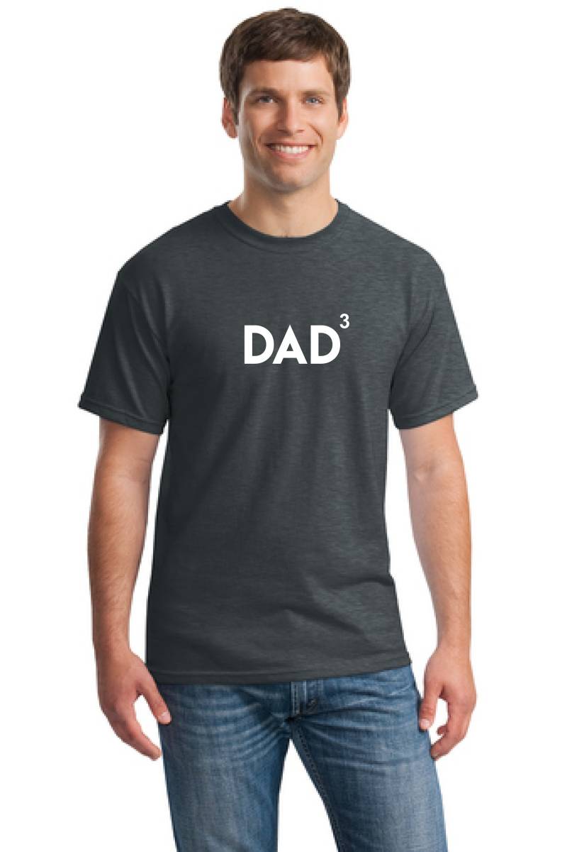 Dad3 Shirt-Drei Kids T-Shirt-Geschenk Band-Geschenk Husband-Geschenk Aus Wife-Father Es Tag Geschenk-Jubiläum-stift-Jubiläum-stich-Shirt-Geschenk von TROPICALTSHIRTS