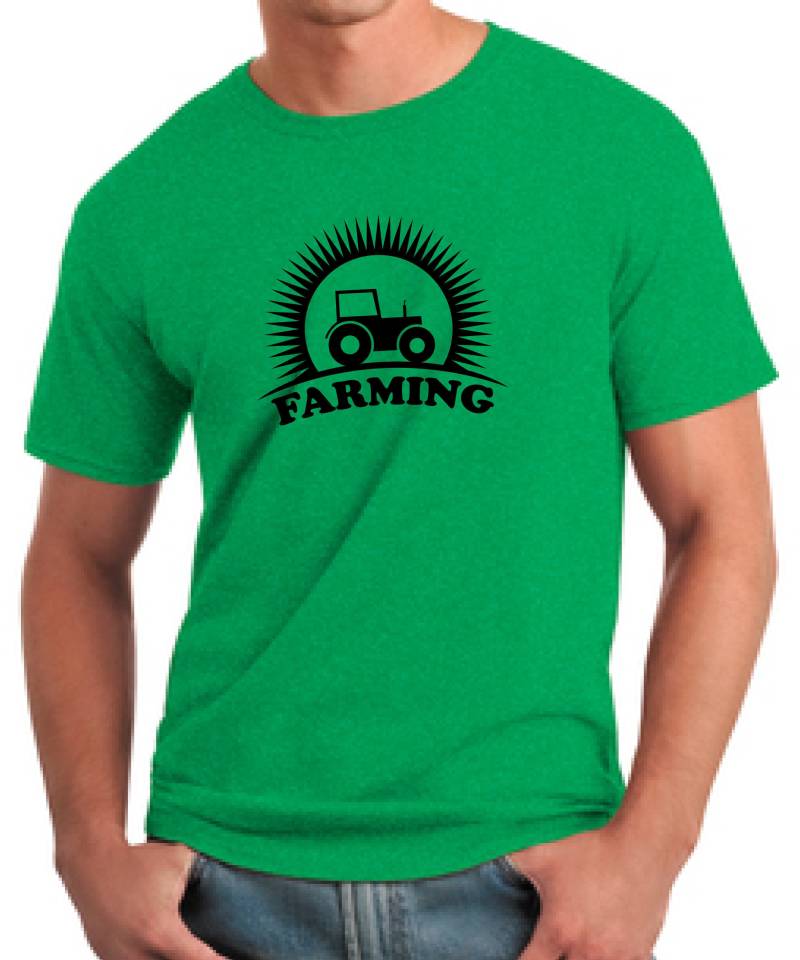 Farming T-Shirt-Farmers Shirt Gift-Husband Gift-Anniversary Gift-Father Es Tag Geschenk-Occupation Shirt-Tractor T-Shirt-Holiday Geschenk T-Shirt von TROPICALTSHIRTS