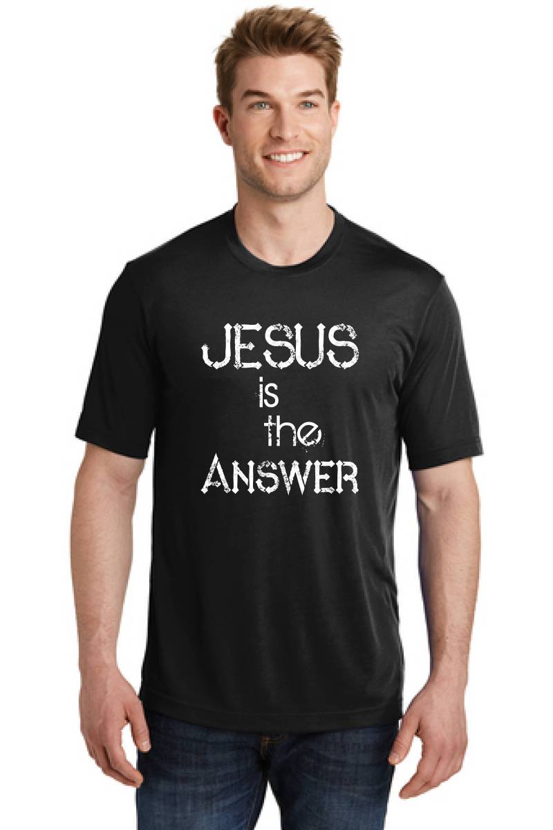 Jesus Ist Die Antwort T-Shirt-Jesus T-Shirt-Christian T-Shirt-Evangelisierende T-Shirt-Weihnachtsgeschenk T-Shirt-Kirchenhemdt-Gott-Shirt-Glaubenstee von TROPICALTSHIRTS