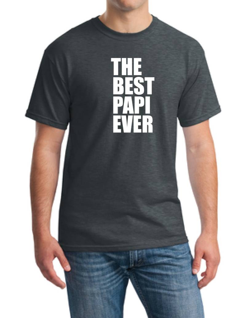 Papa-Die Besten Papi Geschenk Je T-Shirt-T-Shirt-Vater Tag Geschenk-Urlaub Geschenk-Geschenk-Jahrestag Vater-Weihnachtsgeschenk Mann - Spanisch von TROPICALTSHIRTS