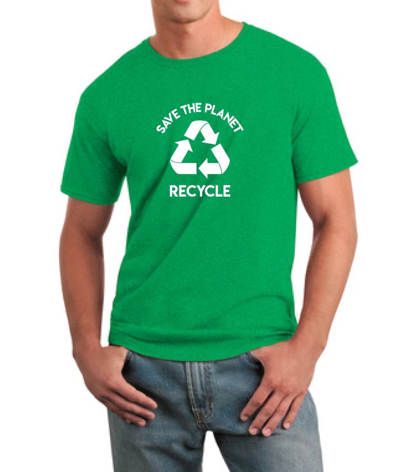 Recycle T-Shirt-Enviromental T-Shirt-Green Earth Shirt-Save Den Planeten T-Shirt-Earth Day Geschenk Shirt-Shirt-Revercle Shirt-Unisex von TROPICALTSHIRTS