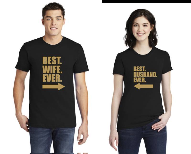 T-Shirt-T-Shirt-Mann Und Frau Hemden-Valentines Geschenk-Valentine Shirt-Weihnachten Geschenk-Vatertag Geschenk Seiner Ihn Paare T-Geschenk von TROPICALTSHIRTS