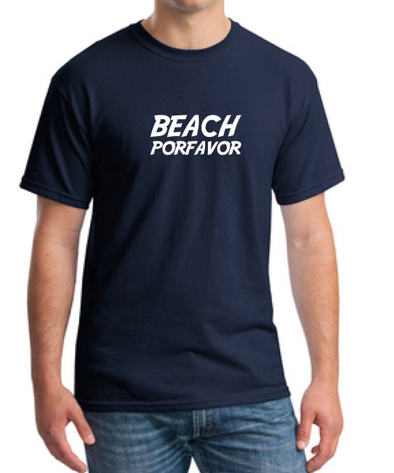 T-Shirt-T-Shirt-strand Porfavor | Tm Shirt-Geschenk Papa-Geschenk Frau-Geschenk Sohn-Geschenk Mann-Jahrestag Geschenk-Vaters Tag von TROPICALTSHIRTS