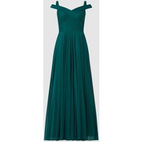 TROYDEN COLLECTION Abendkleid aus Mesh im Off-Shoulder-Look in Smaragd, Größe 38 TROYDEN COLLECTION Abendkleid aus Mesh im Off-Shoulder-Look in Smaragd, Größe 38 von TROYDEN COLLECTION