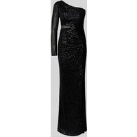 TROYDEN COLLECTION Abendkleid im One-Shoulder-Design in Black, Größe 38 von TROYDEN COLLECTION