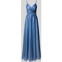 TROYDEN COLLECTION Abendkleid in Wickel-Optik in Bleu, Größe 32 TROYDEN COLLECTION Abendkleid in Wickel-Optik in Bleu, Größe 32 von TROYDEN COLLECTION