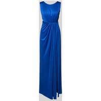 TROYDEN COLLECTION Abendkleid mit Cut Out in Royal, Größe 34 von TROYDEN COLLECTION