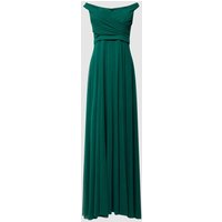 TROYDEN COLLECTION Abendkleid mit Off-Shoulder-Look in Smaragd, Größe 34 von TROYDEN COLLECTION