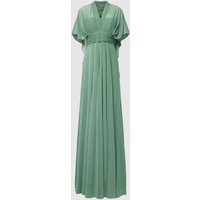 TROYDEN COLLECTION Abendkleid mit Raffungen in Mint, Größe 44 von TROYDEN COLLECTION