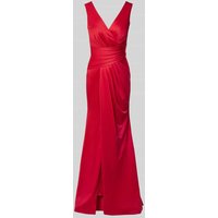 TROYDEN COLLECTION Abendkleid mit V-Aussschnitt in Rot, Größe 44 TROYDEN COLLECTION Abendkleid mit V-Aussschnitt in Rot, Größe 44 von TROYDEN COLLECTION
