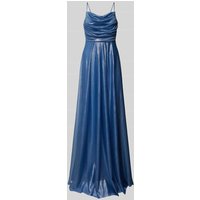 TROYDEN COLLECTION Abendkleid mit Wasserfall-Ausschnitt in Royal, Größe 32 TROYDEN COLLECTION Abendkleid mit Wasserfall-Ausschnitt in Royal, Größe 32 von TROYDEN COLLECTION