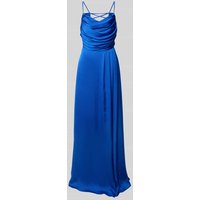 TROYDEN COLLECTION Abendkleid mit Wasserfall-Ausschnitt in Royal, Größe 38 TROYDEN COLLECTION Abendkleid mit Wasserfall-Ausschnitt in Royal, Größe 38 von TROYDEN COLLECTION