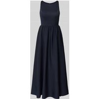 TROYDEN COLLECTION Cocktailkleid mit Rundhalsausschnitt in Dunkelblau, Größe 40 von TROYDEN COLLECTION