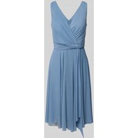 TROYDEN COLLECTION Knielanges Cocktailkleid in Wickel-Optik in Hellblau, Größe 38 TROYDEN COLLECTION Knielanges Cocktailkleid in Wickel-Optik in Hellblau, Größe 38 von TROYDEN COLLECTION
