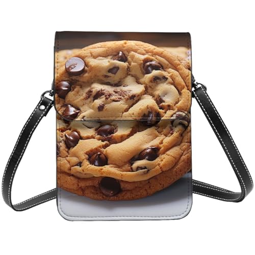 TRSGKSQP Kleine Umhängetasche aus Leder für Damen, Handy, Geldbörse, Keks, Handytasche von TRSGKSQP