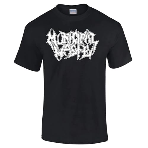 Municipal Waste cd cvr White Logo Official Shirt XL New Mutation Partying em All von TRTRTRRERE