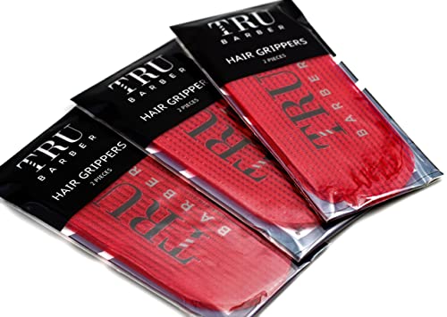 TRU BARBER Hair Grippers, 6 Stück, Haarspange für Friseure und Friseurinnen, Haarteiler, Friseurumhang, für Damen und Herren. Haarklammern, für Friseursalons, von TRU BARBER