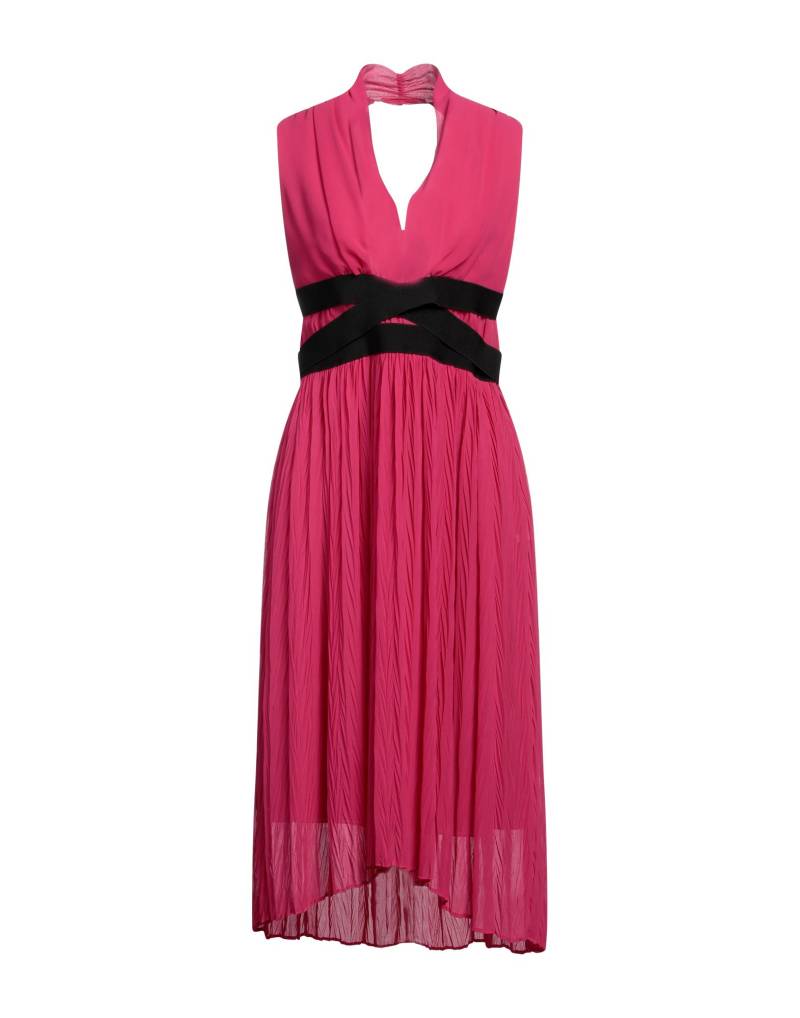 TRU TRUSSARDI Midi-kleid Damen Fuchsia von TRU TRUSSARDI