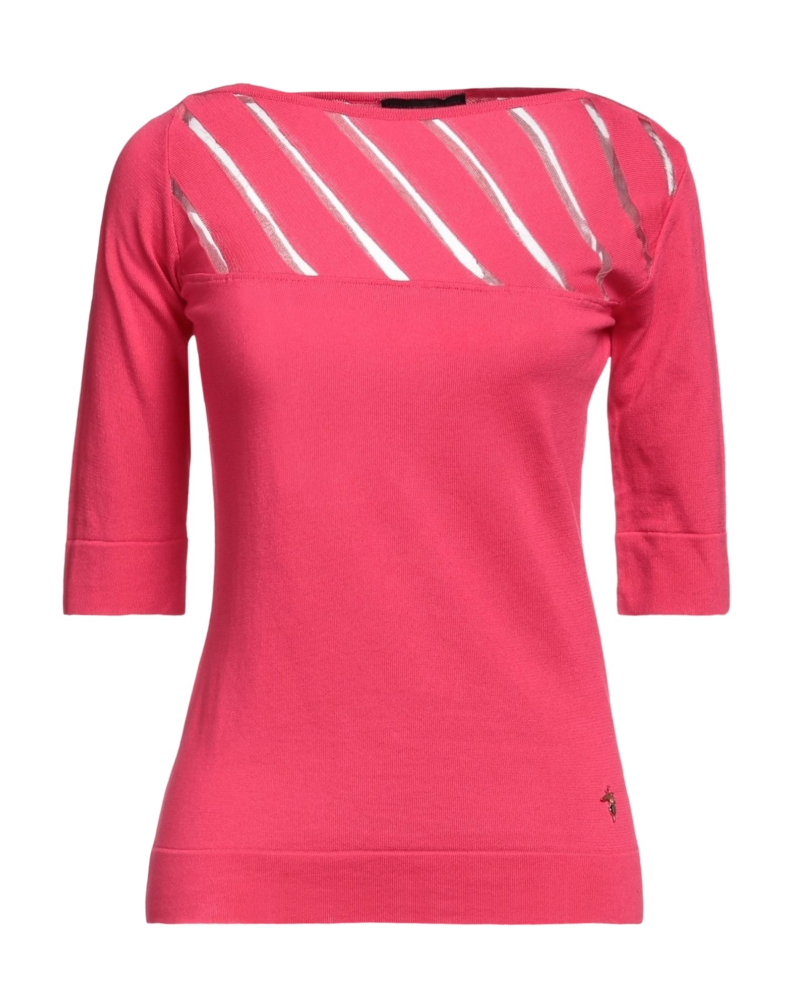 TRU TRUSSARDI Pullover Damen Fuchsia von TRU TRUSSARDI