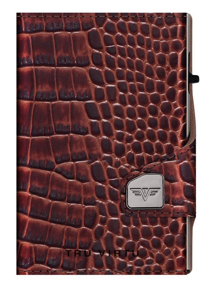 TRU VIRTU Geldbörse Coin Pocket Croco, aus echtem Leder mit RFID-Blocker Schutz TRU VIRTU Geldbörse Coin Pocket Croco, aus echtem Leder mit RFID-Blocker Schutz von TRU VIRTU