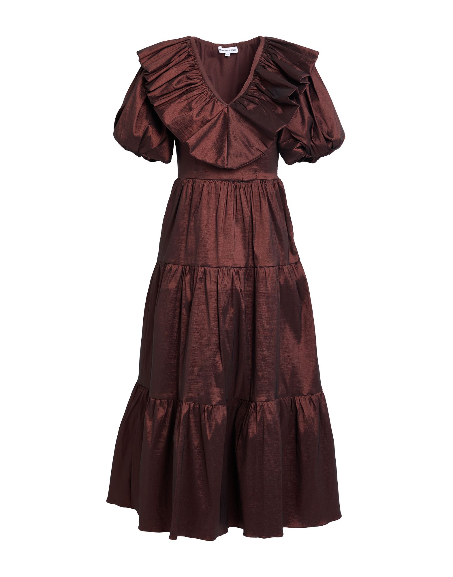 TRUE DECADENCE Midi-kleid Damen Schokobraun TRUE DECADENCE Midi-kleid Damen Schokobraun von TRUE DECADENCE