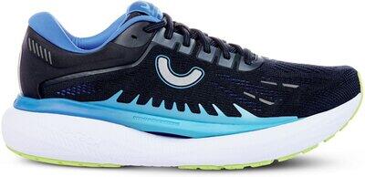 TRUE MOTION Herren Laufschuhe U-TECH Aion 3 Black/Princess Blue/Acid Lime - Gr. - 46.5 von TRUE MOTION