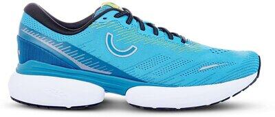 TRUE MOTION Herren Laufschuhe U-TECH Nevos 3 Dresden Blue/Mykonos Blue/Blazing Yellow - Gr. - 43 von TRUE MOTION