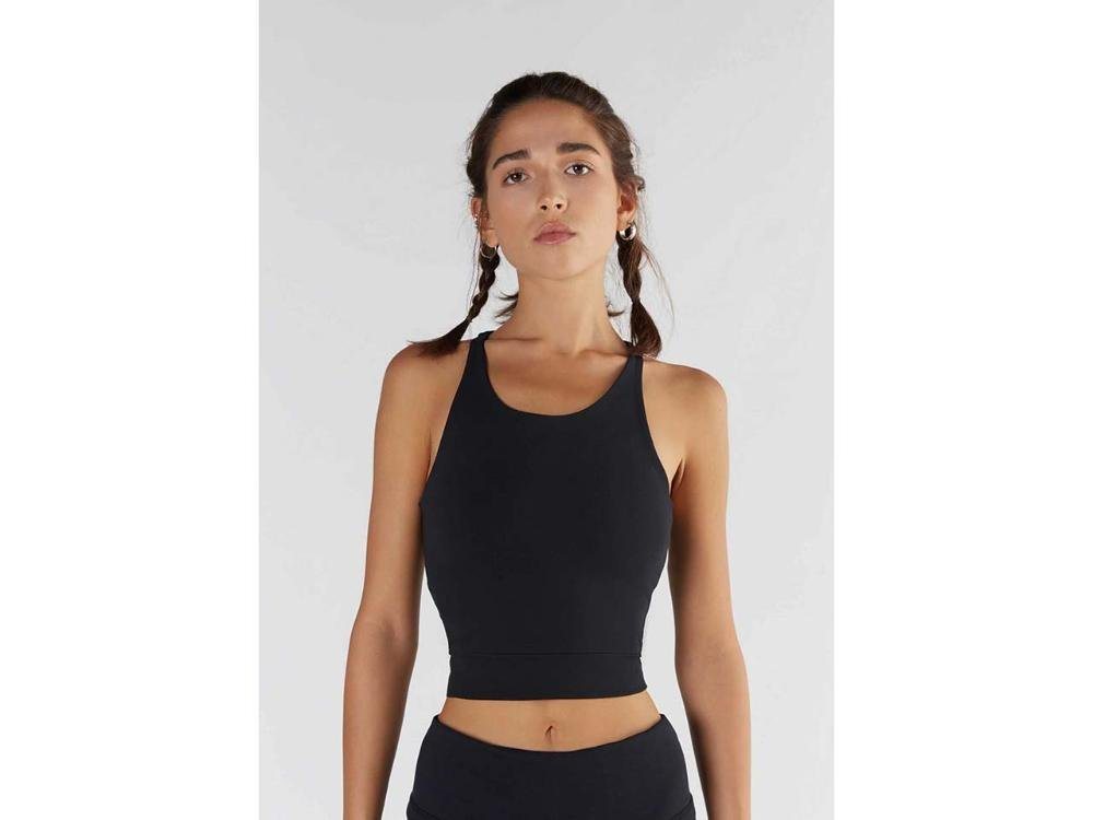 TRUE NORTH Tanktop TRUE NORTH Bio-Damen-Crop-Top mit Rundhalsausschni von TRUE NORTH