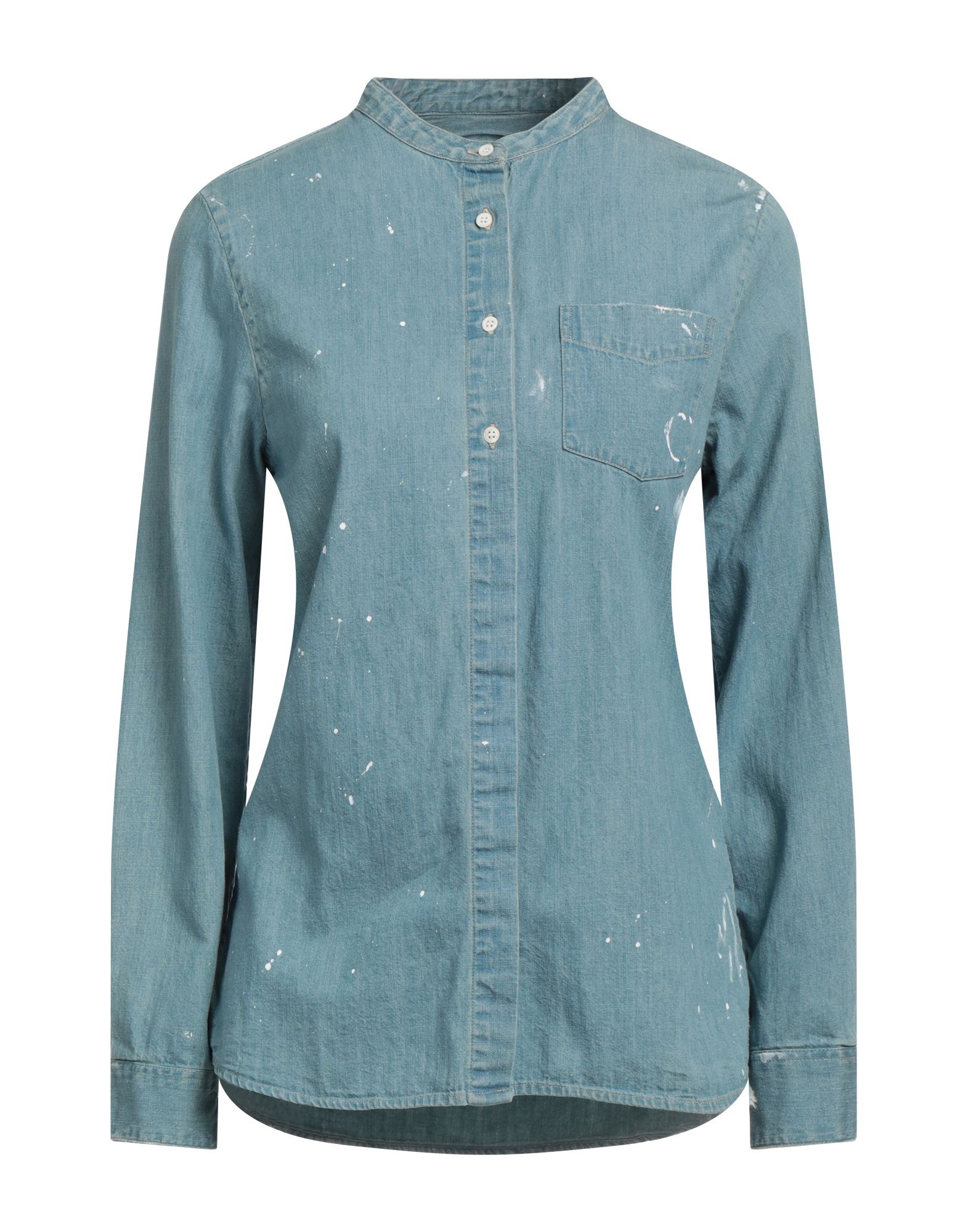 TRUE NYC® Jeanshemd Damen Blau von TRUE NYC®