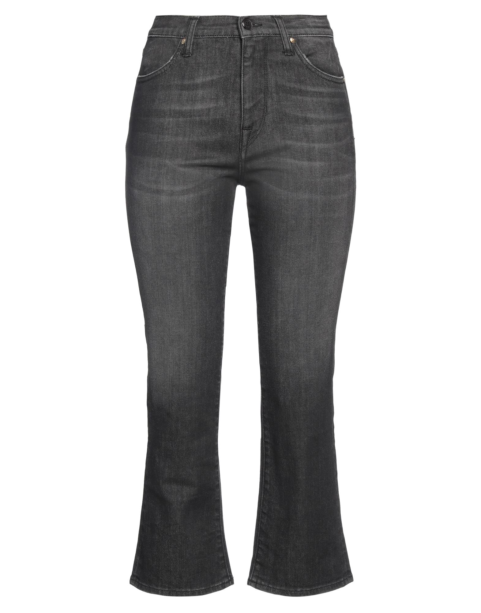 TRUE NYC® Cropped Jeans Damen Grau von TRUE NYC®