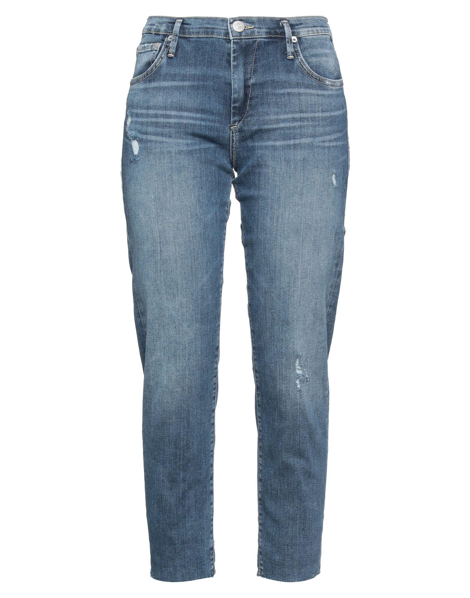 TRUE RELIGION Cropped Jeans Damen Blau von TRUE RELIGION