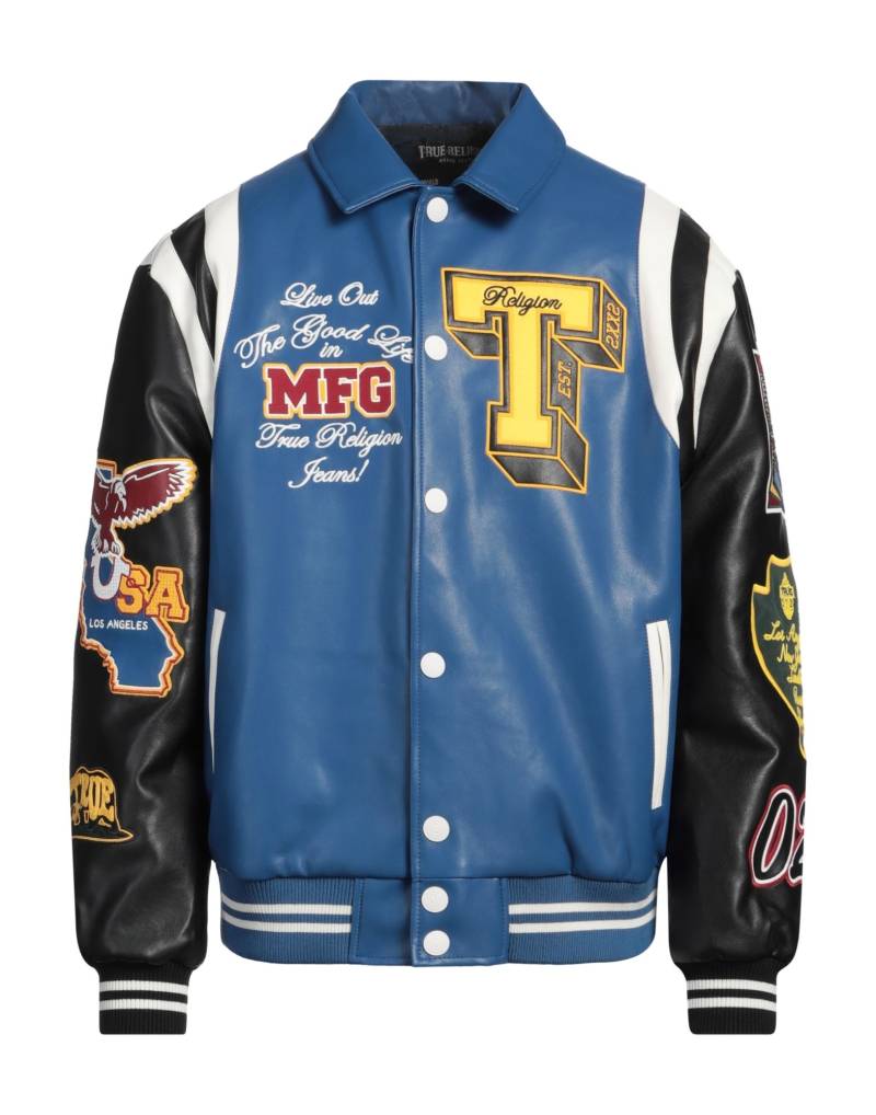 TRUE RELIGION Jacke & Anorak Herren Blau von TRUE RELIGION