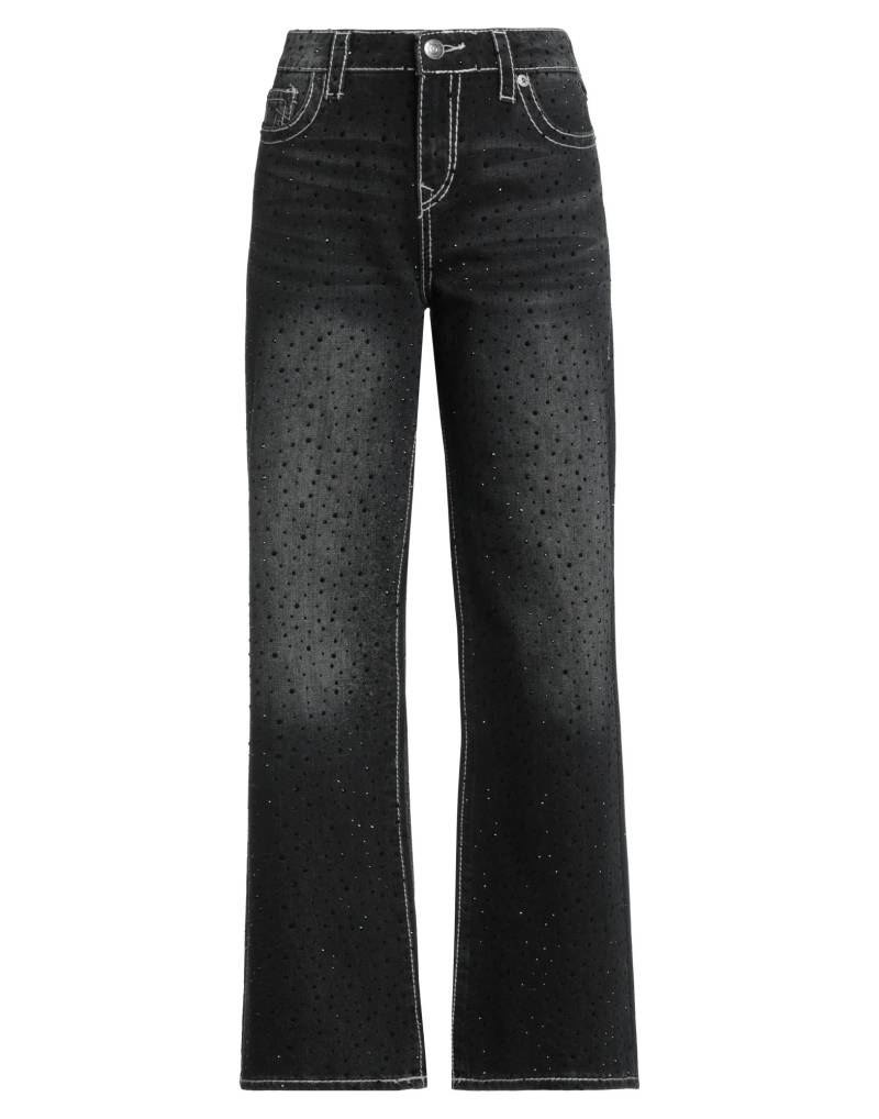TRUE RELIGION Jeanshose Damen Schwarz von TRUE RELIGION