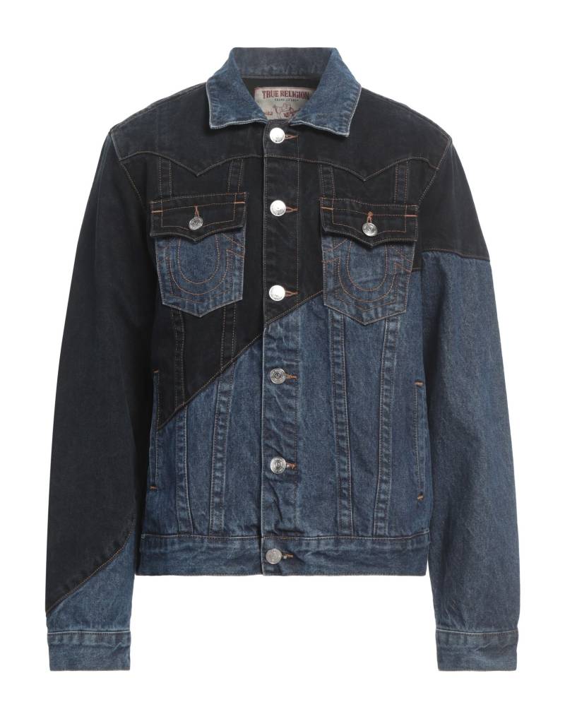 TRUE RELIGION Jeansjacke/-mantel Herren Blau von TRUE RELIGION