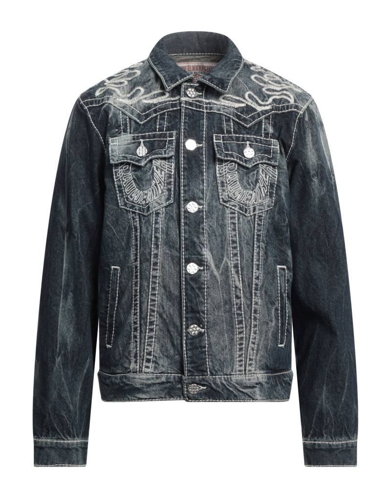 TRUE RELIGION Jeansjacke/-mantel Herren Blau von TRUE RELIGION