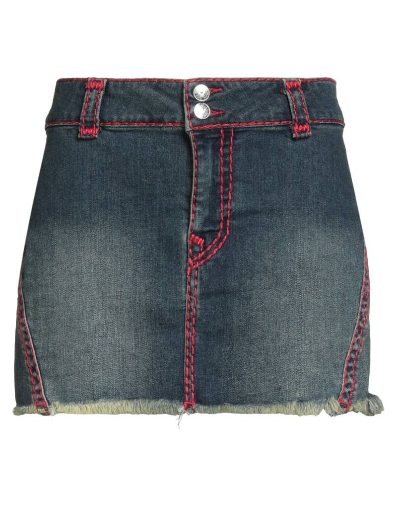TRUE RELIGION Jeansrock Damen Blau von TRUE RELIGION