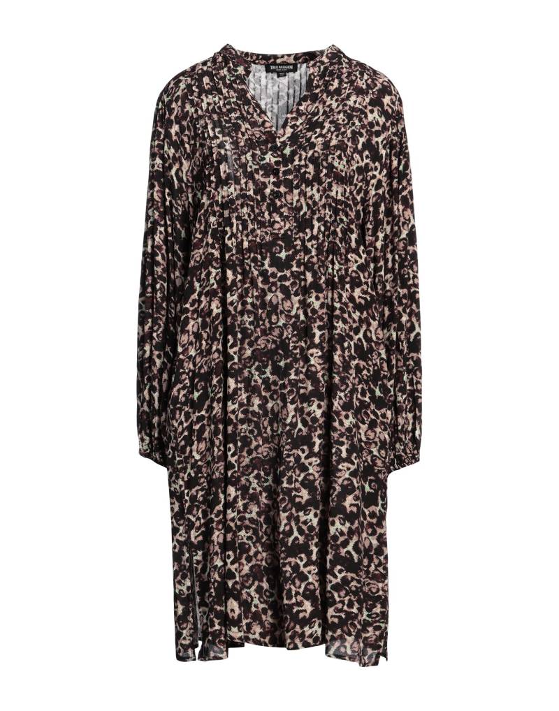 TRUE RELIGION Midi-kleid Damen Dunkelbraun von TRUE RELIGION