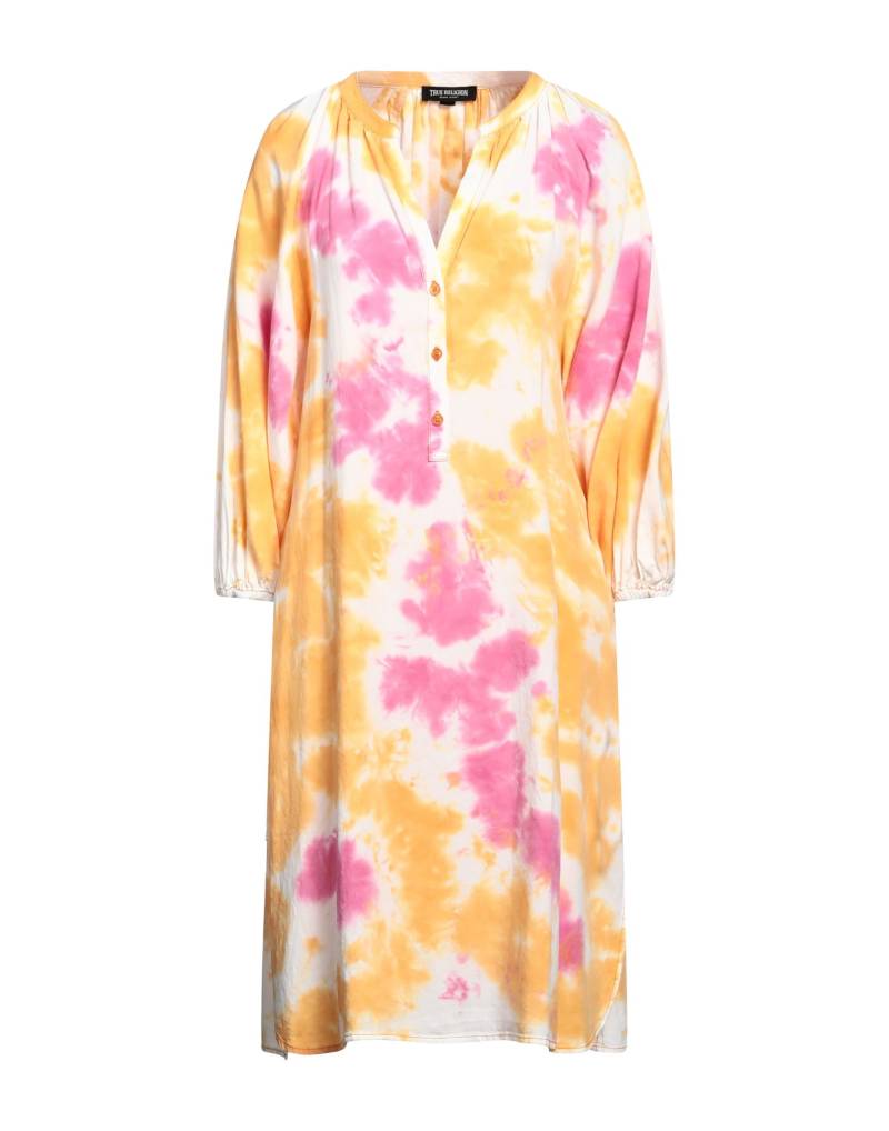 TRUE RELIGION Midi-kleid Damen Pfirsich von TRUE RELIGION