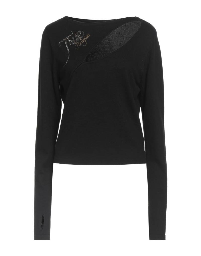 TRUE RELIGION Pullover Damen Schwarz von TRUE RELIGION