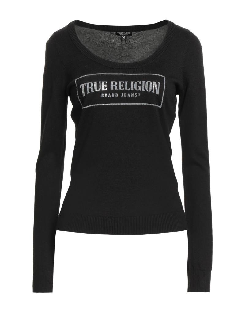 TRUE RELIGION Pullover Damen Schwarz von TRUE RELIGION