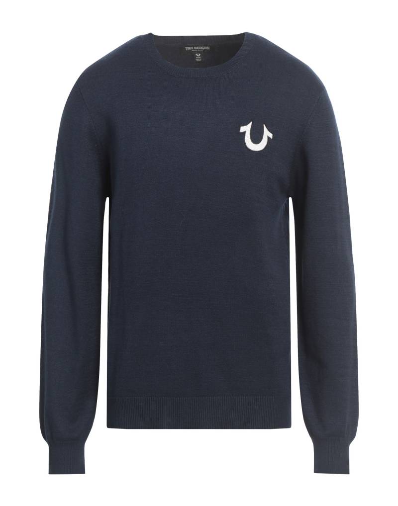 TRUE RELIGION Pullover Herren Marineblau von TRUE RELIGION