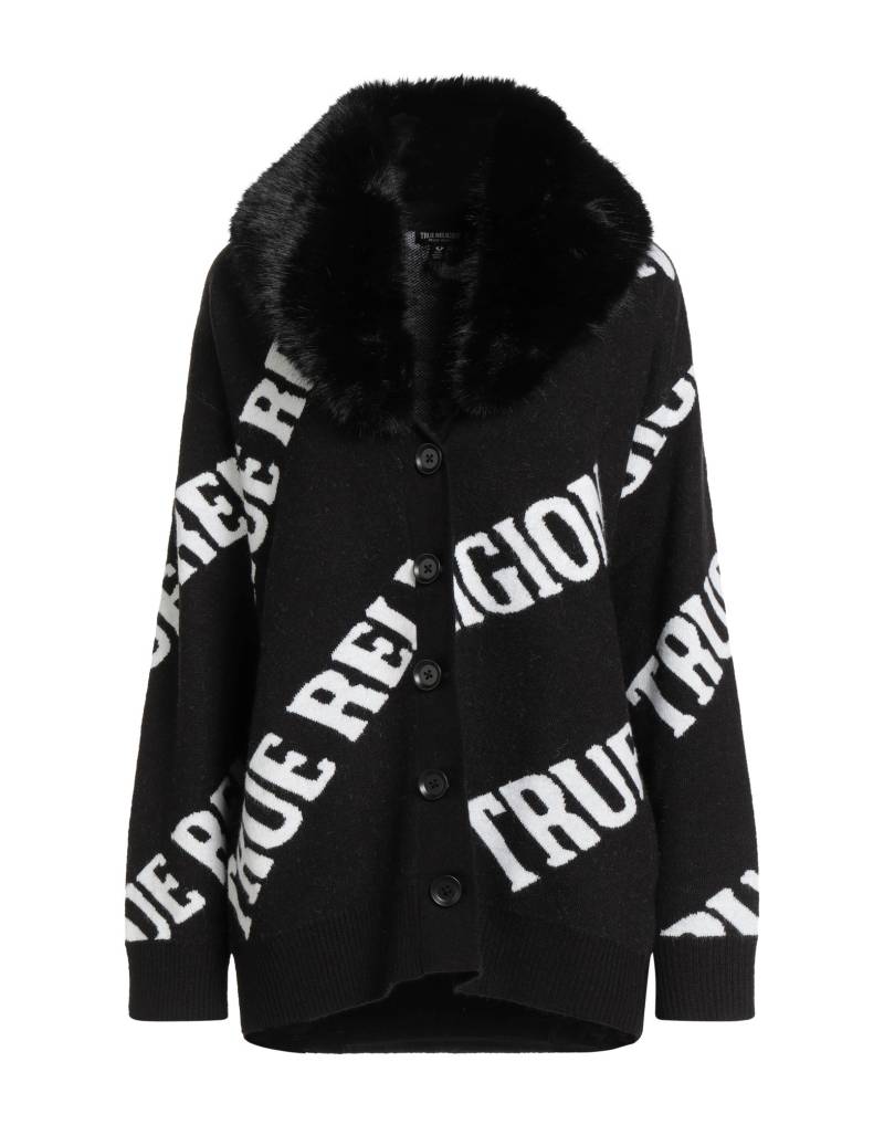TRUE RELIGION Strickjacke Damen Schwarz von TRUE RELIGION