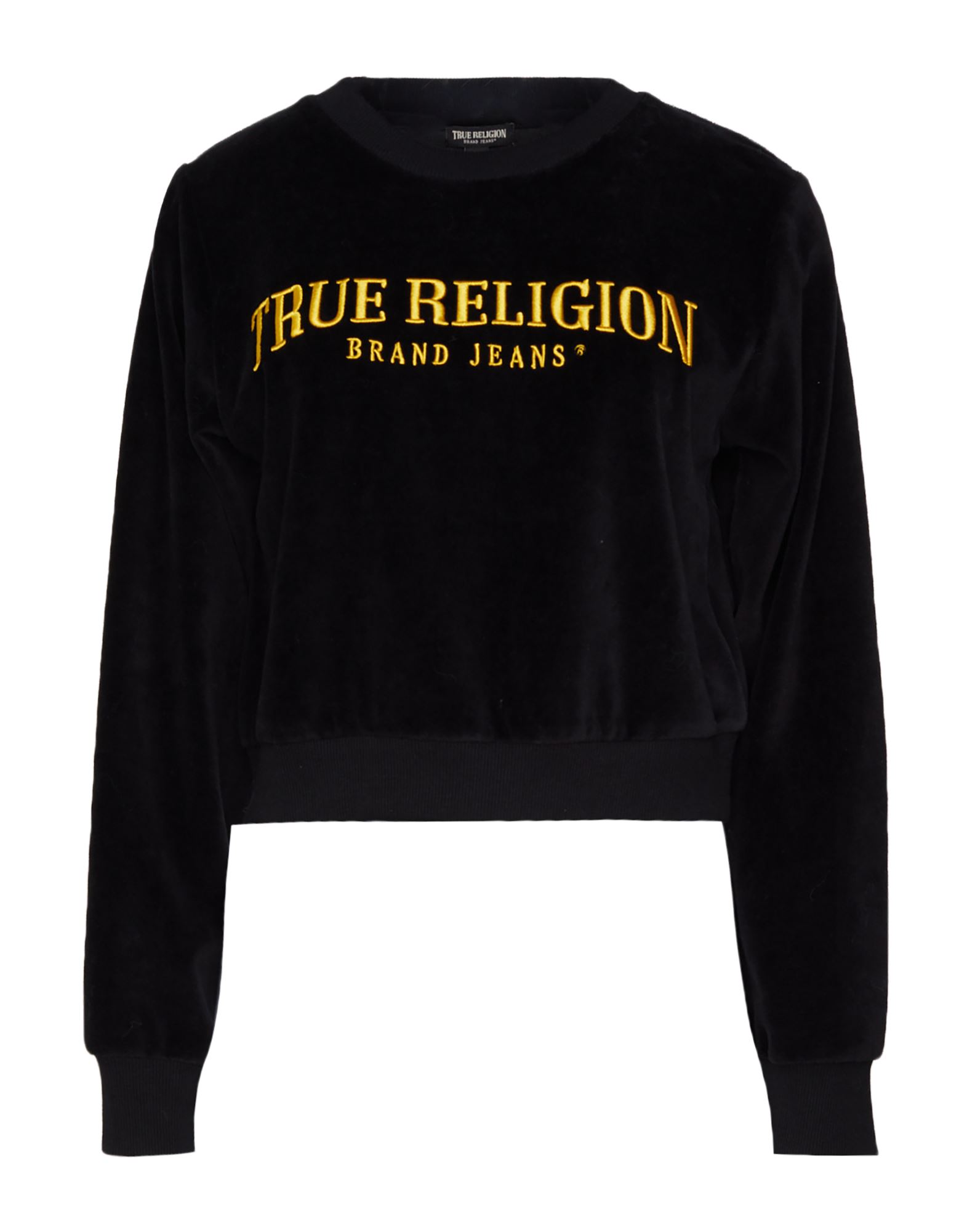 TRUE RELIGION Sweatshirt Damen Schwarz von TRUE RELIGION