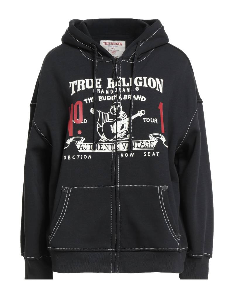 TRUE RELIGION Sweatshirt Damen Schwarz von TRUE RELIGION