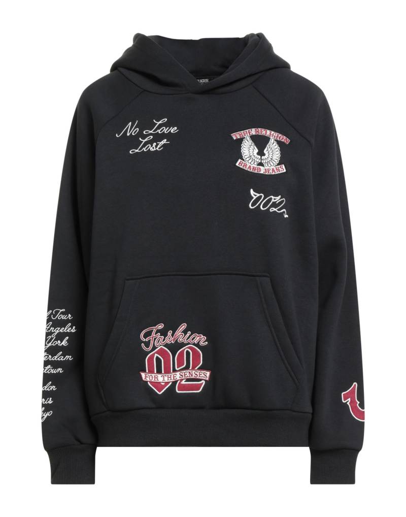 TRUE RELIGION Sweatshirt Damen Schwarz von TRUE RELIGION