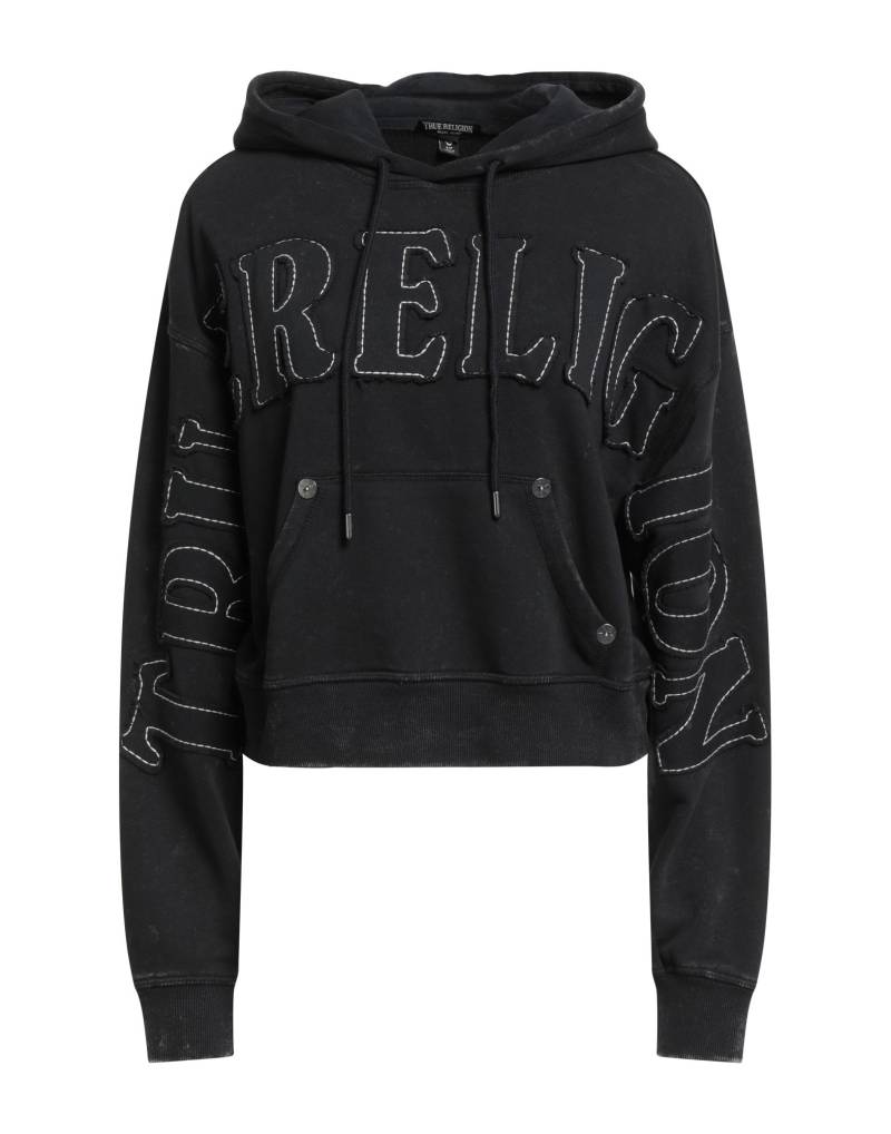 TRUE RELIGION Sweatshirt Damen Schwarz von TRUE RELIGION