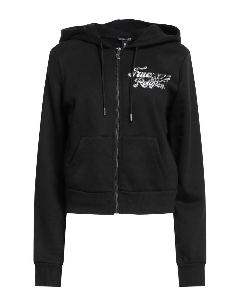 TRUE RELIGION Sweatshirt Damen Schwarz von TRUE RELIGION