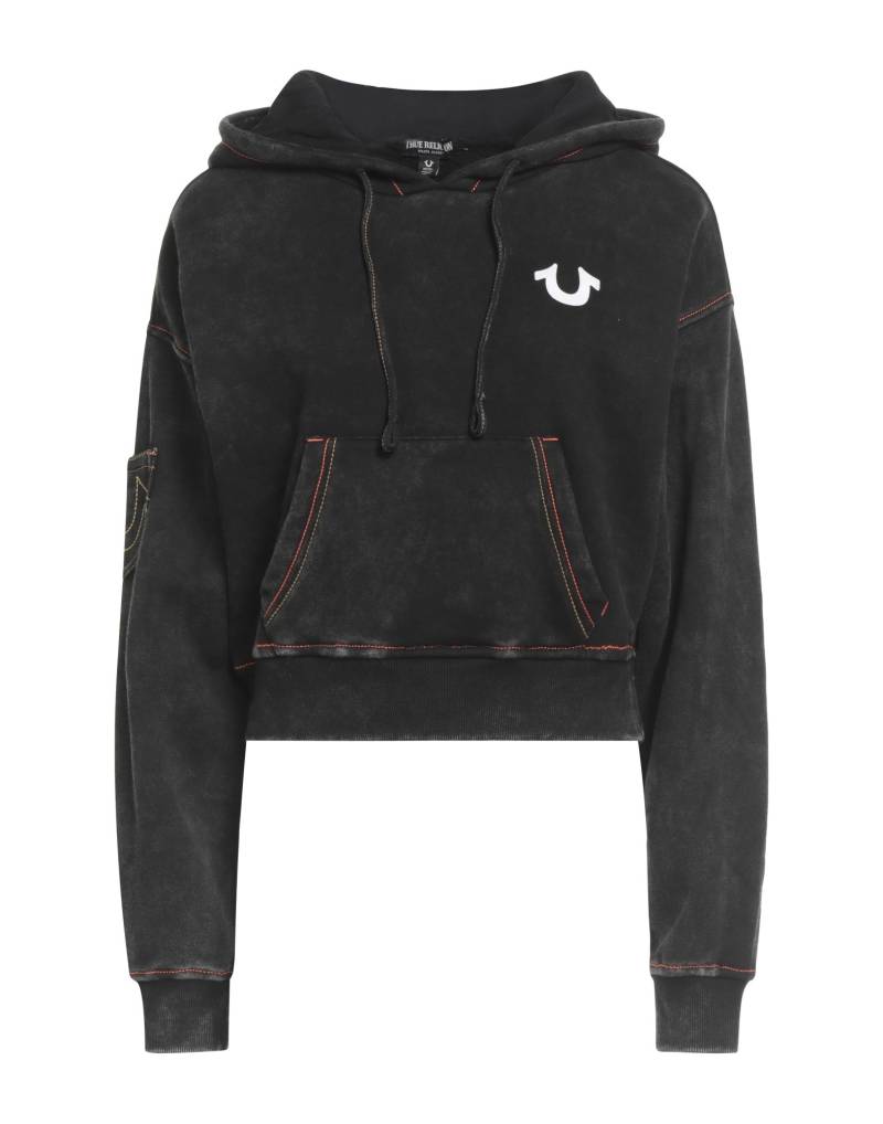 TRUE RELIGION Sweatshirt Damen Schwarz von TRUE RELIGION