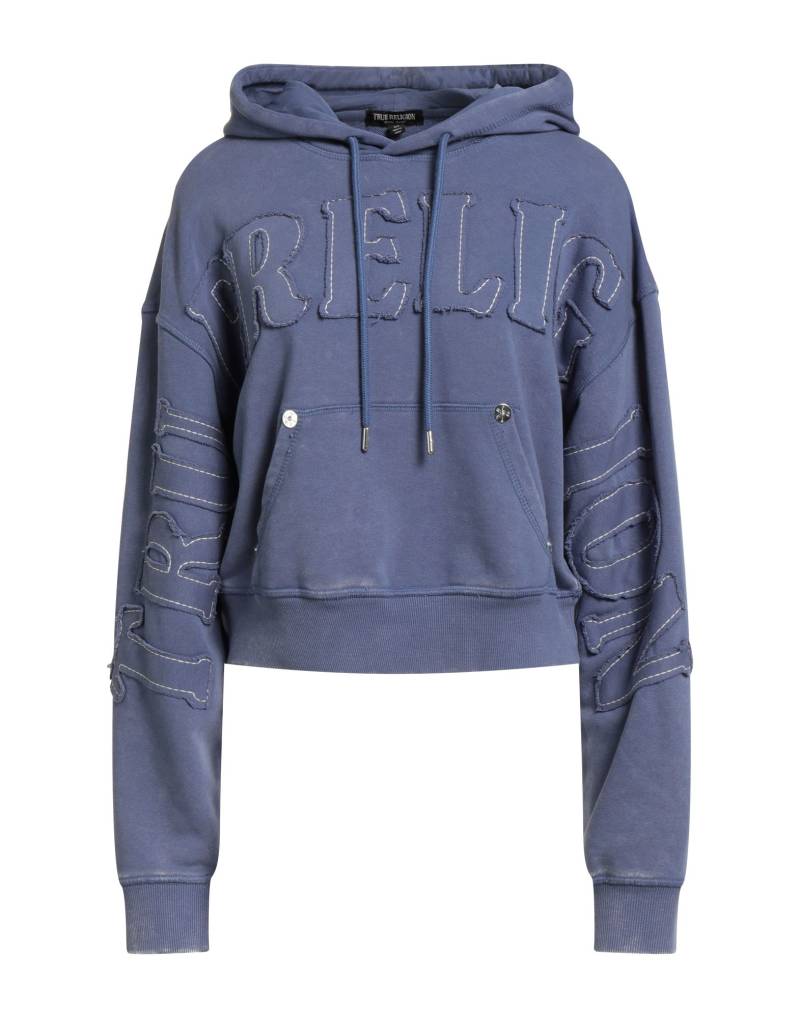 TRUE RELIGION Sweatshirt Damen Taubenblau von TRUE RELIGION