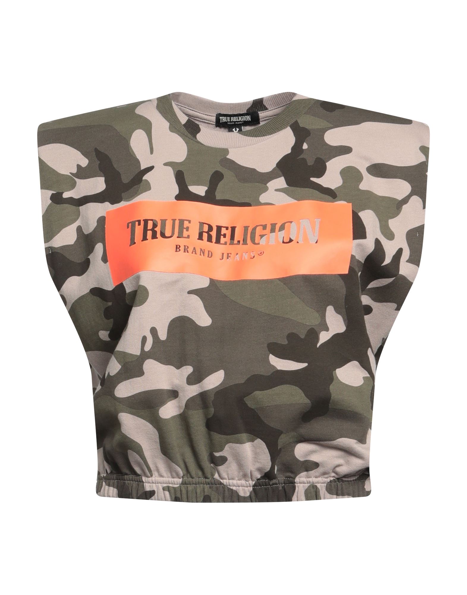 TRUE RELIGION Sweatshirt Damen Taubengrau von TRUE RELIGION